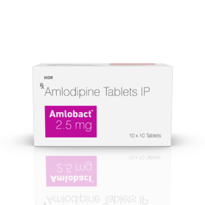 Amlobact 2.5 mg Tablets