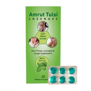 Amrut Tulsi Lozenges (Mint Flavour)