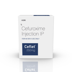 Ceflet 250 mg Injection