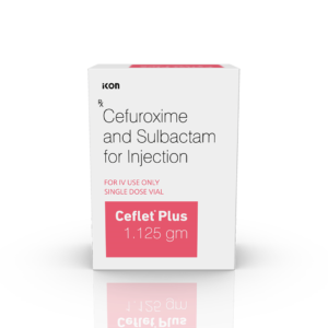 Ceflet Plus 1.125 gm Injection