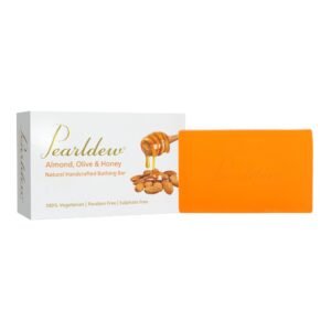 Pearldew Almond Olive Honey Skin Nourishing Bar 100 g