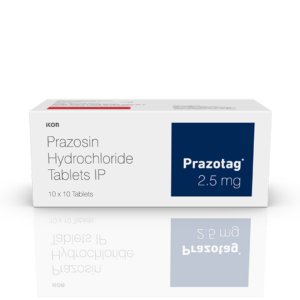 Prazotag 2.5 mg Tablets