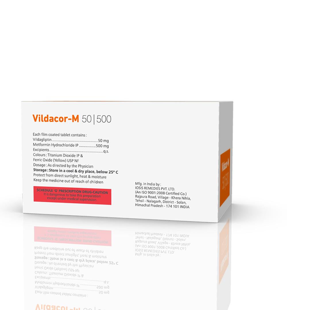 Vildacor-M 50 | 500 Tablets - Image 5