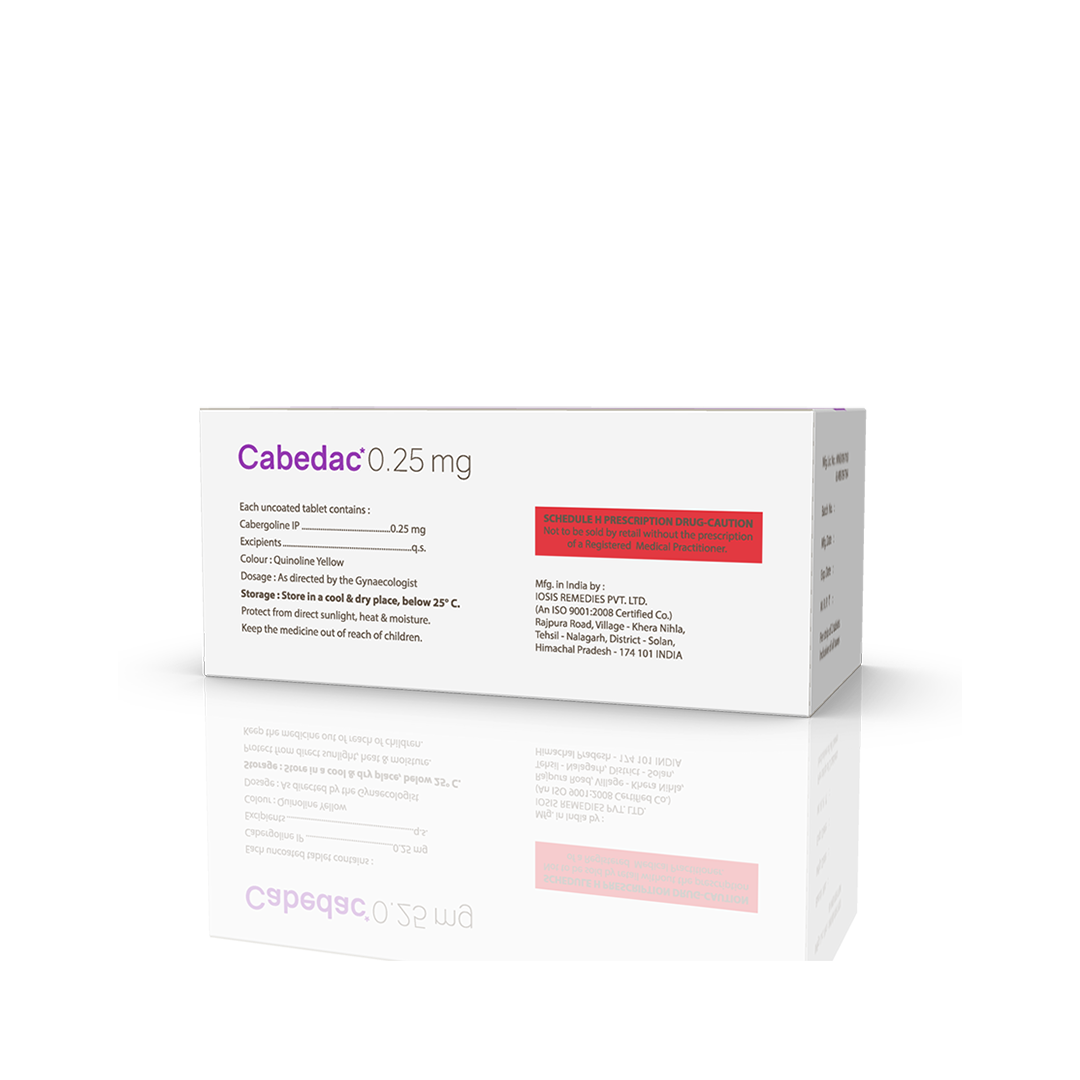 Cabedac 0.25 mg Tablets - Image 5