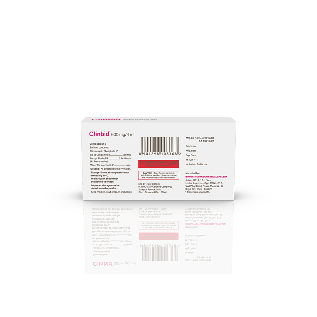 Clinbid 600 mg Injection - Image 4