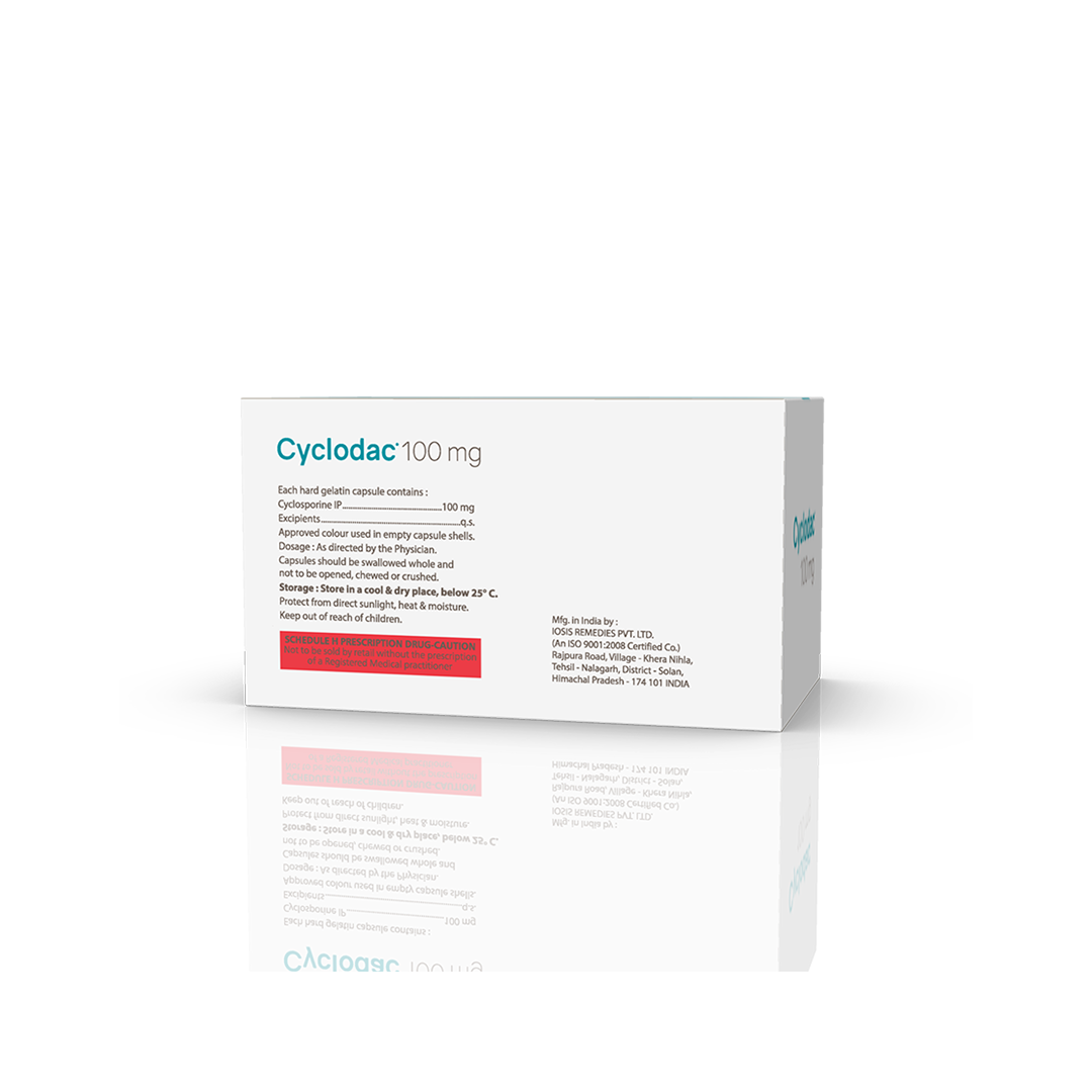 Cyclodac 100 mg Capsules - Image 5