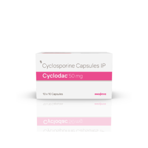 Cyclodac 50 mg Capsules