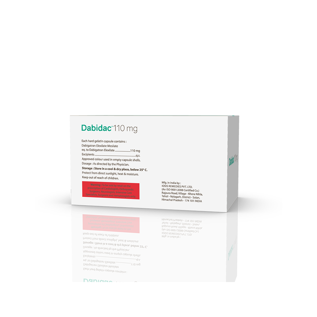Dabidac 110 mg Capsules - Image 5