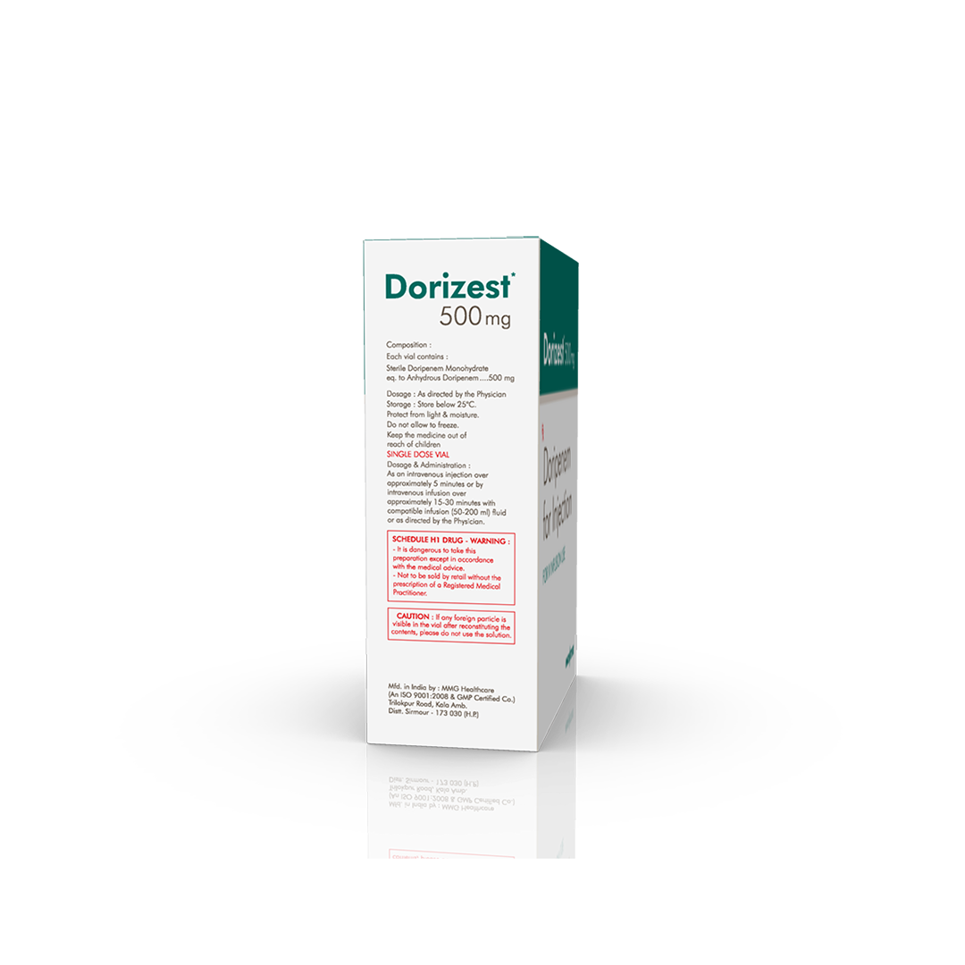 Dorizest 500 mg Injection - Image 4