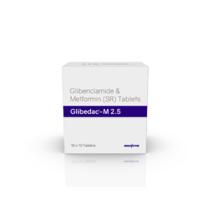 Glibedac-M 2.5 Tablets