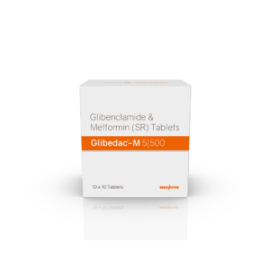 Glibedac-M 5 | 500 Tablets