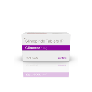 Glimecor 1 mg Tablets