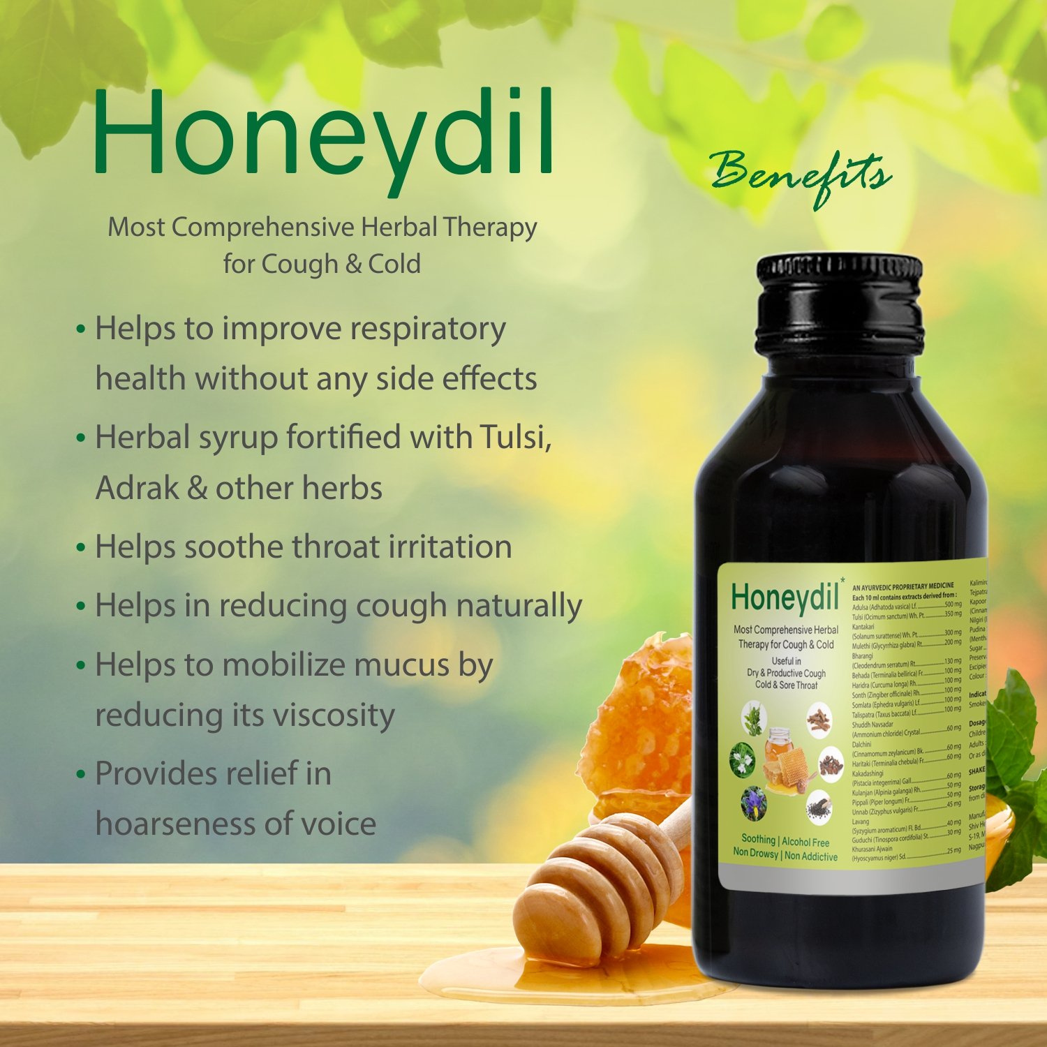 Honeydil Cough Syrup - Image 4