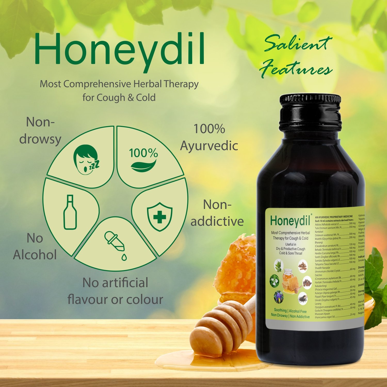 Honeydil Cough Syrup - Image 5