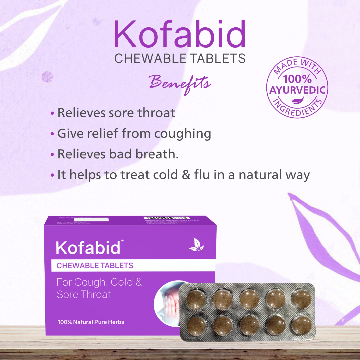 Kofabid Chewable Tablets - Image 4