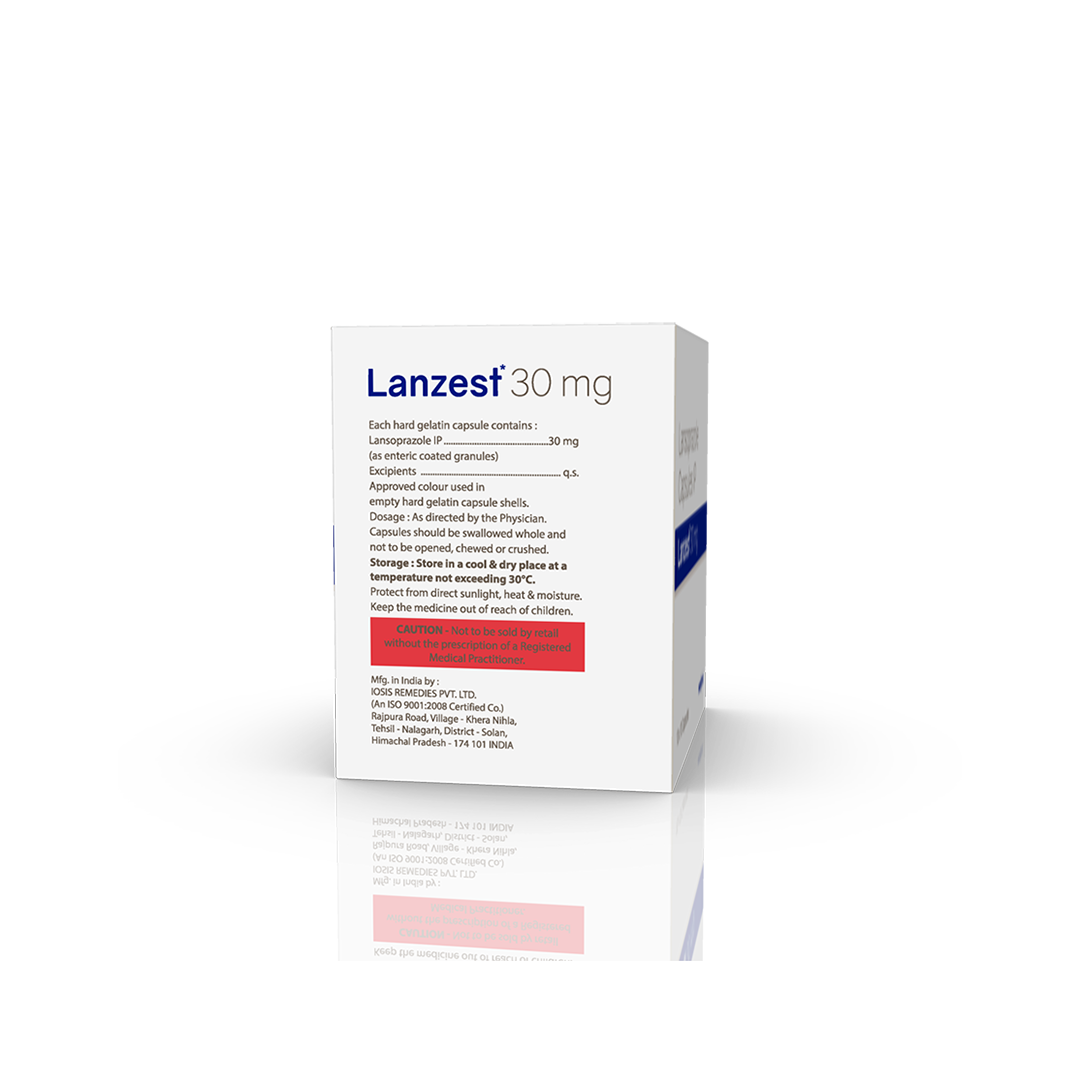 Lanzest 30 mg Capsules - Image 5