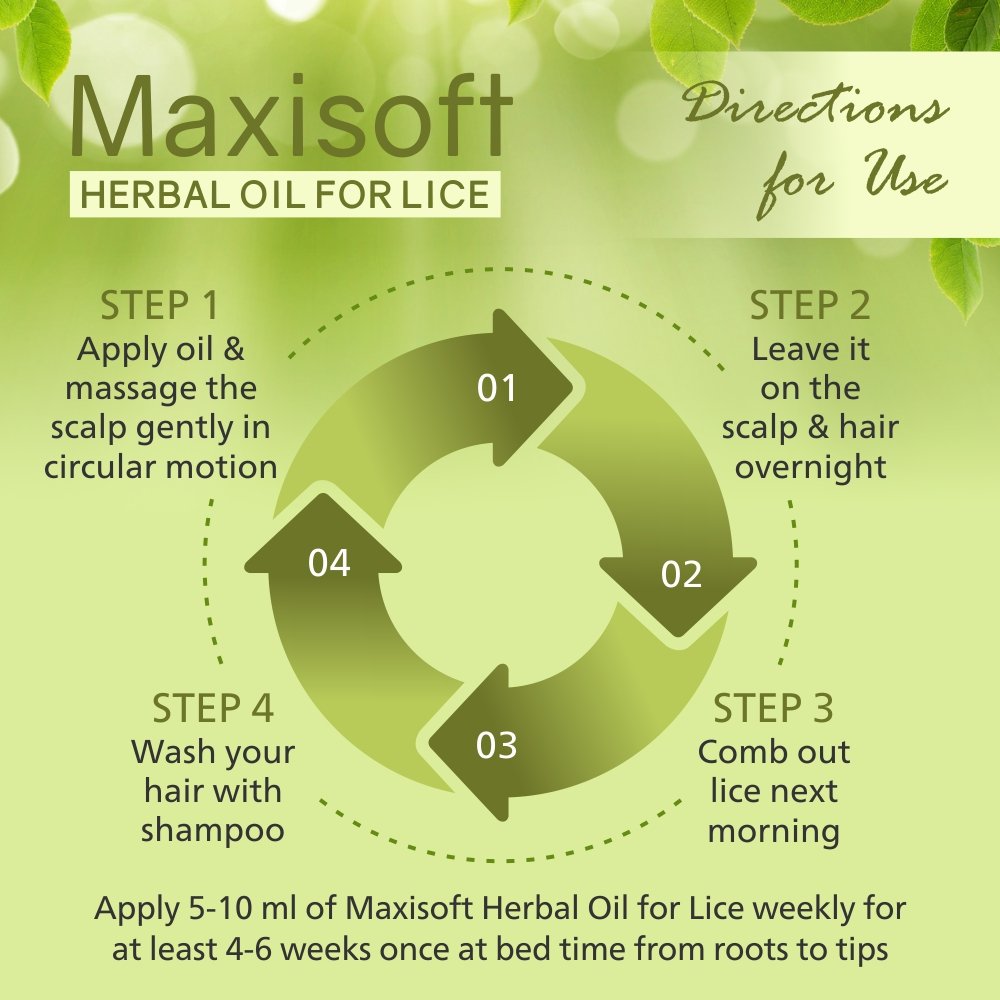 Maxisoft Anti-Lice Herbal Oil - Image 7