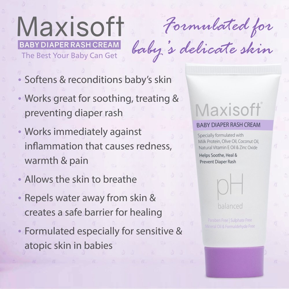 Maxisoft Baby Diaper Rash Cream - Image 6