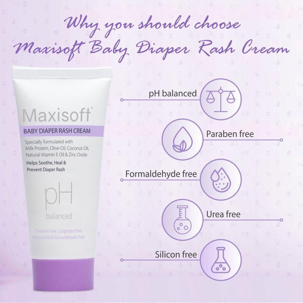 Maxisoft Baby Diaper Rash Cream - Image 7