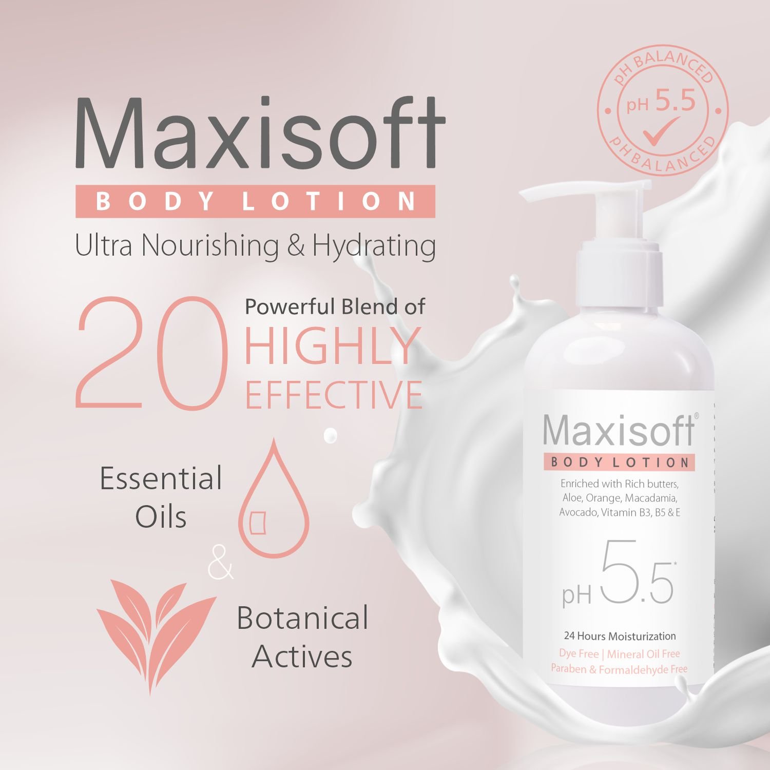 Maxisoft Body Lotion 300 ml - Image 2