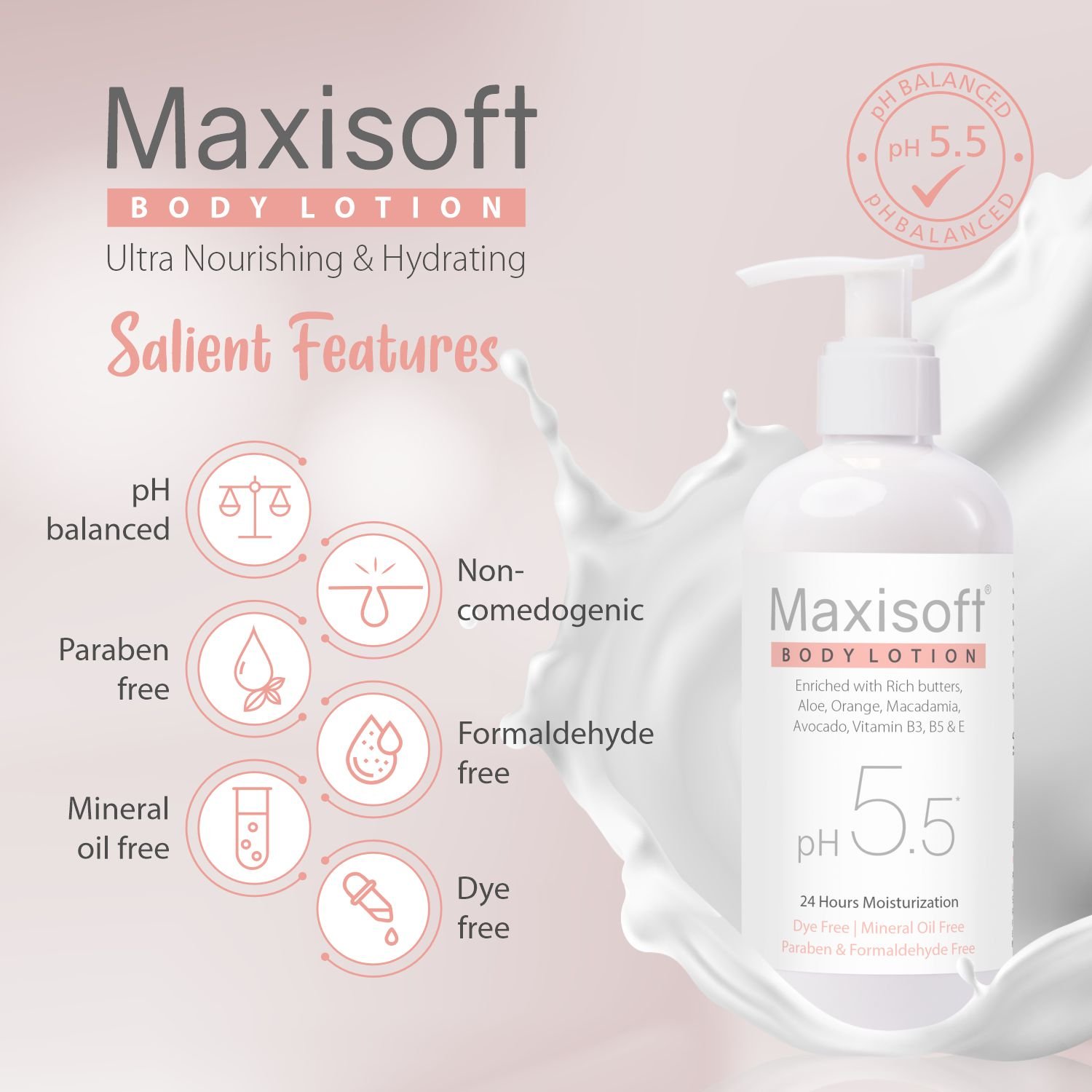 Maxisoft Body Lotion 300 ml - Image 5