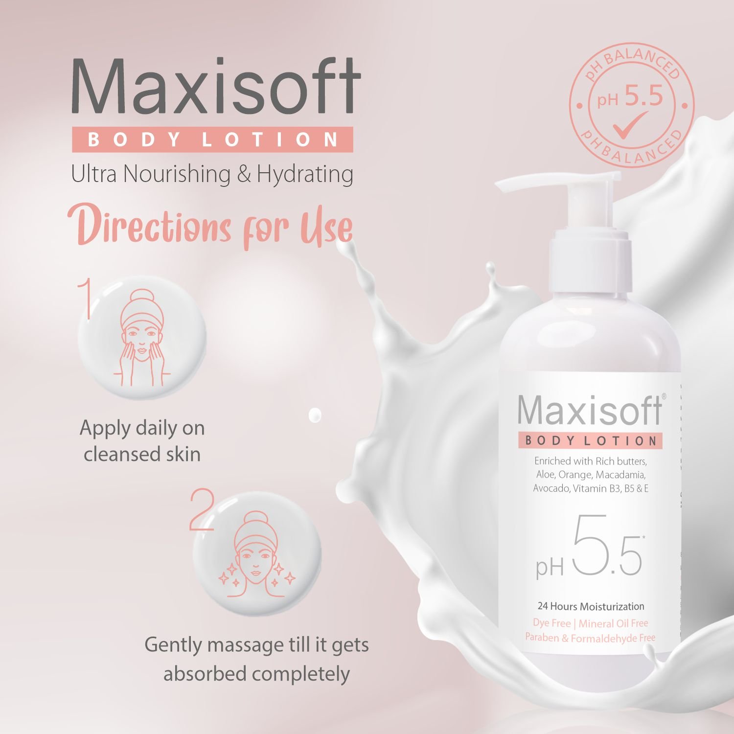 Maxisoft Body Lotion 300 ml - Image 6