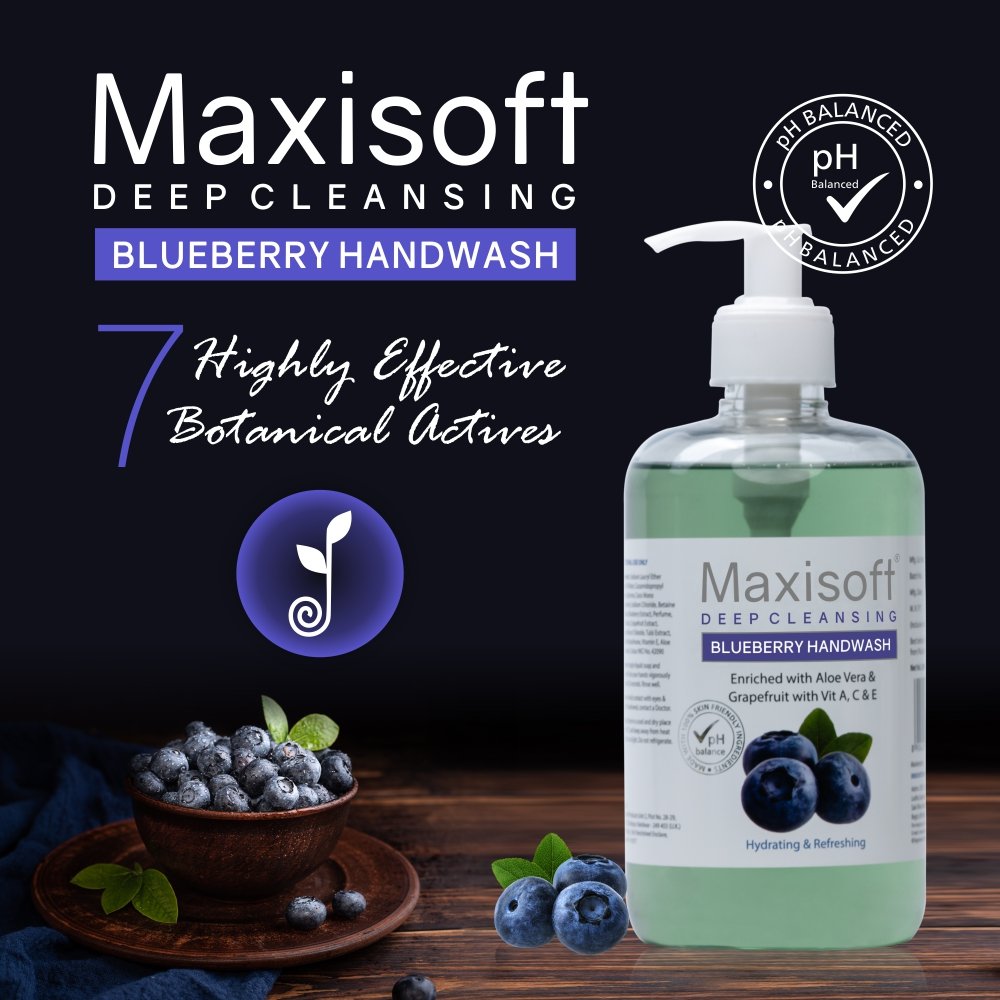 Maxisoft Deep Cleansing Blueberry Hand Wash - Image 2