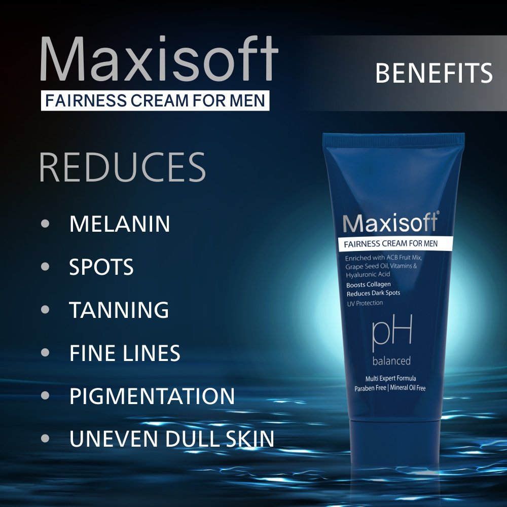 Maxisoft Fairness Cream For Men - Image 5