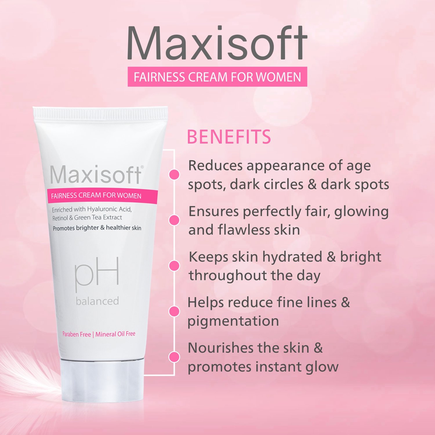 Maxisoft Fairness Cream For Women - Image 4