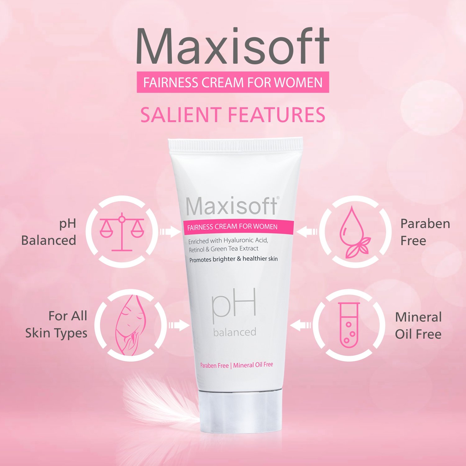 Maxisoft Fairness Cream For Women - Image 5