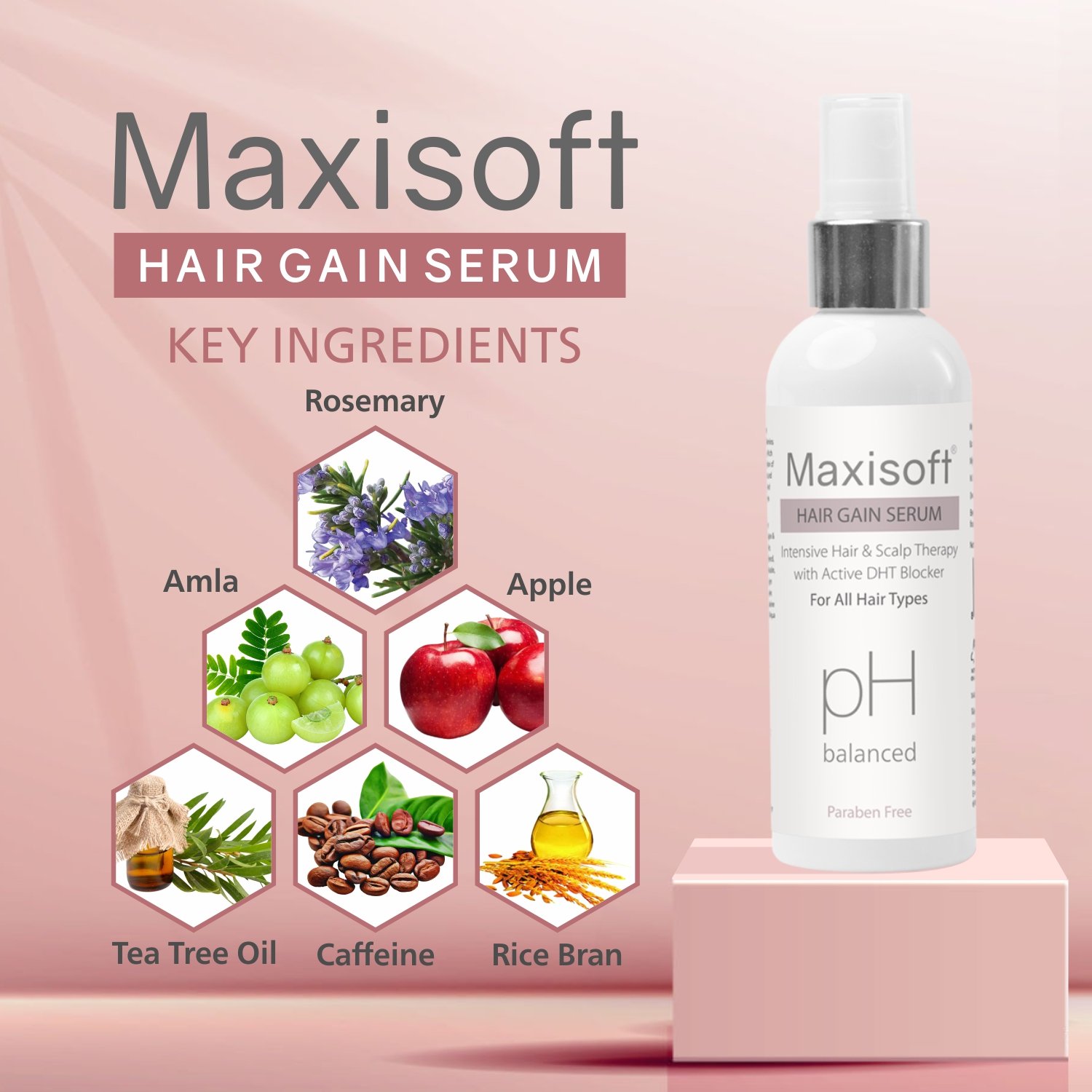 Maxisoft Hair Gain Serum - Image 3