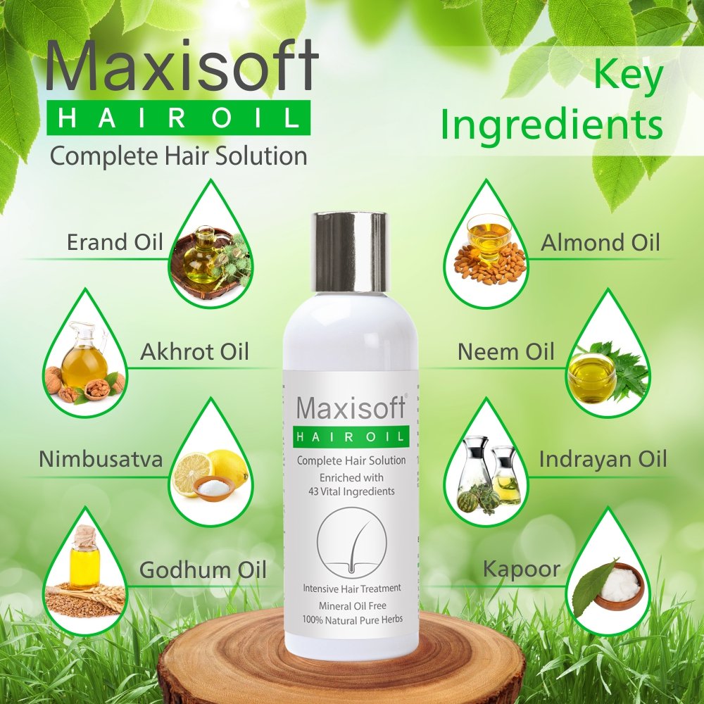 Maxisoft Hair Oil - Image 3