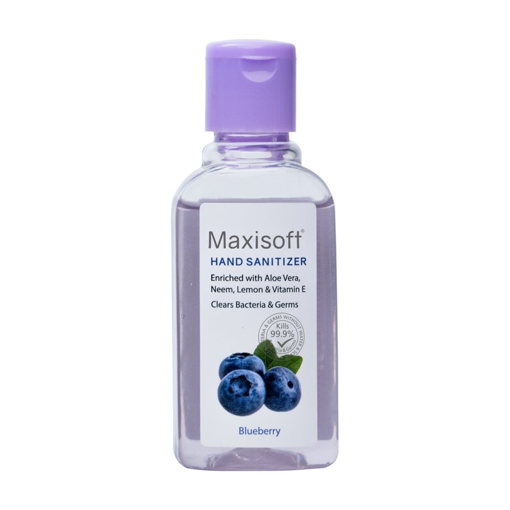 Maxisoft Hand Sanitizer (Gel) Blueberry 60 ml