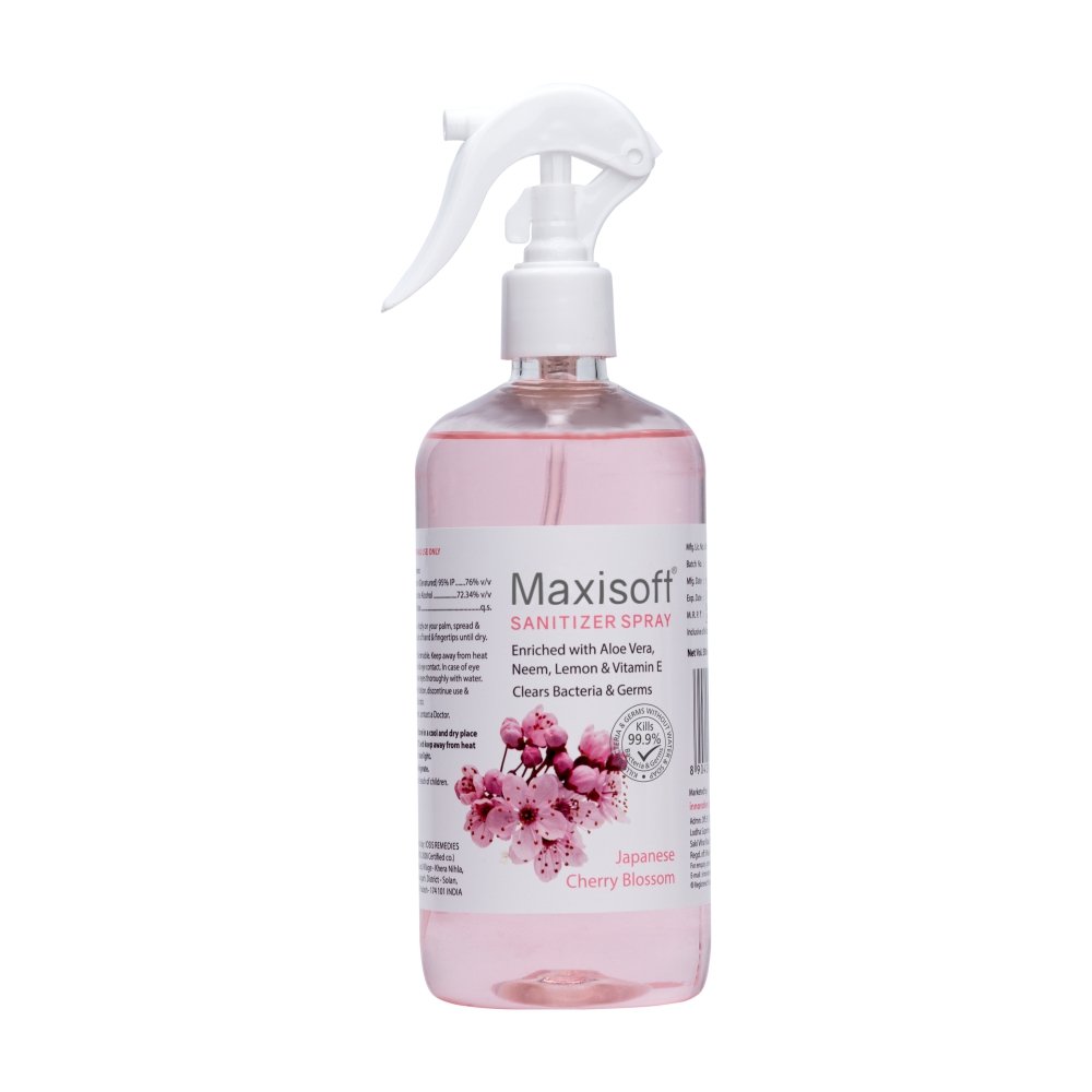 Maxisoft Hand Sanitizer (Spray) Japanese Cherry Blossom 500 ml