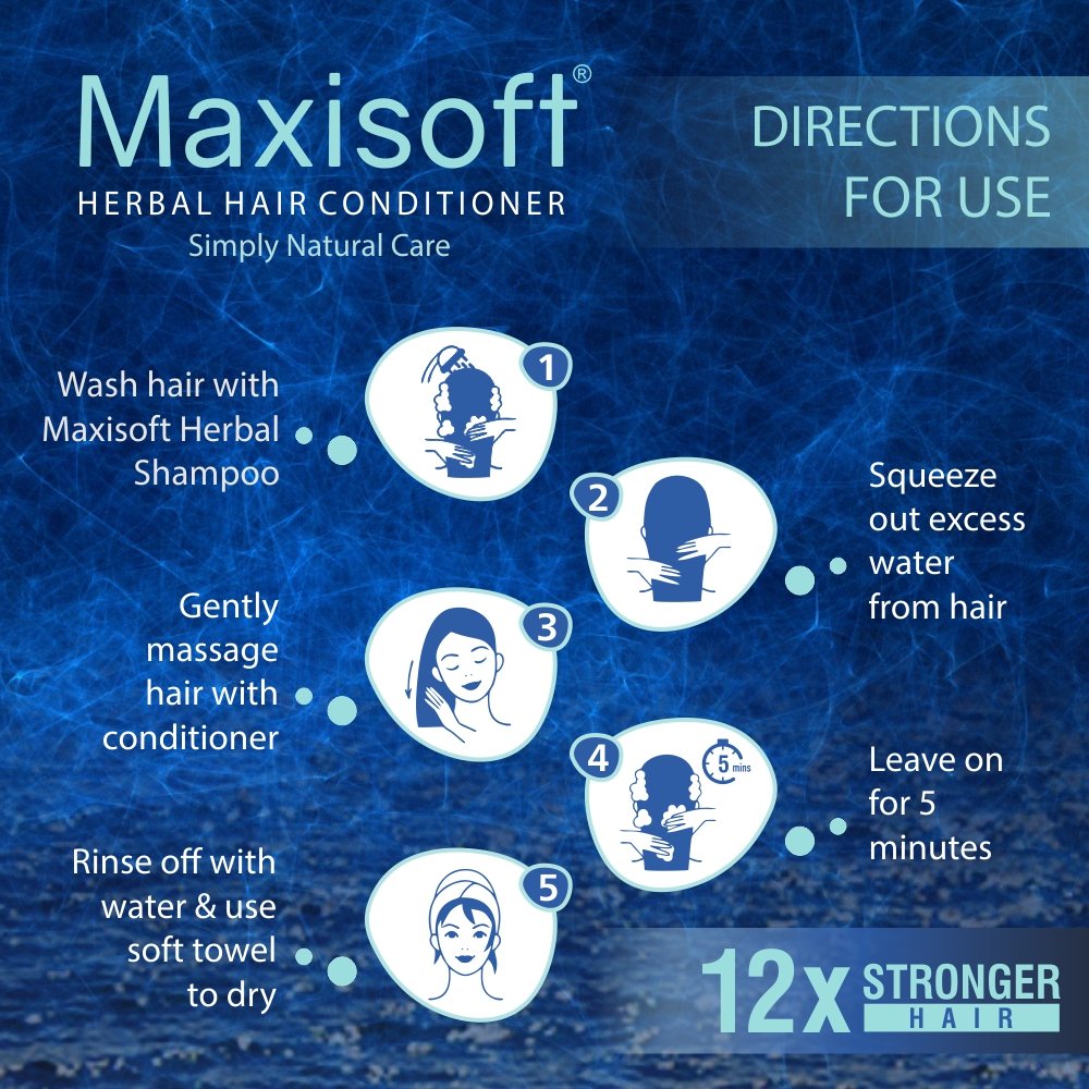 Maxisoft Herbal Hair Conditioner - Image 6