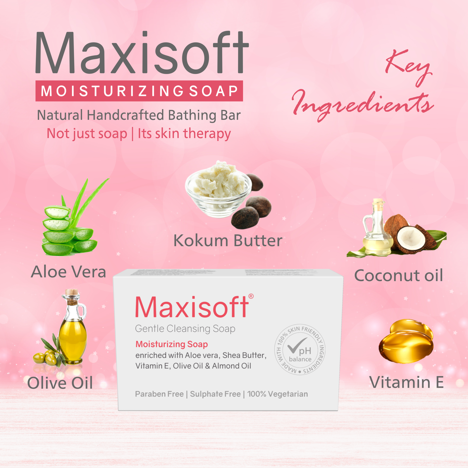 Maxisoft Gentle Cleansing Soap - Image 4