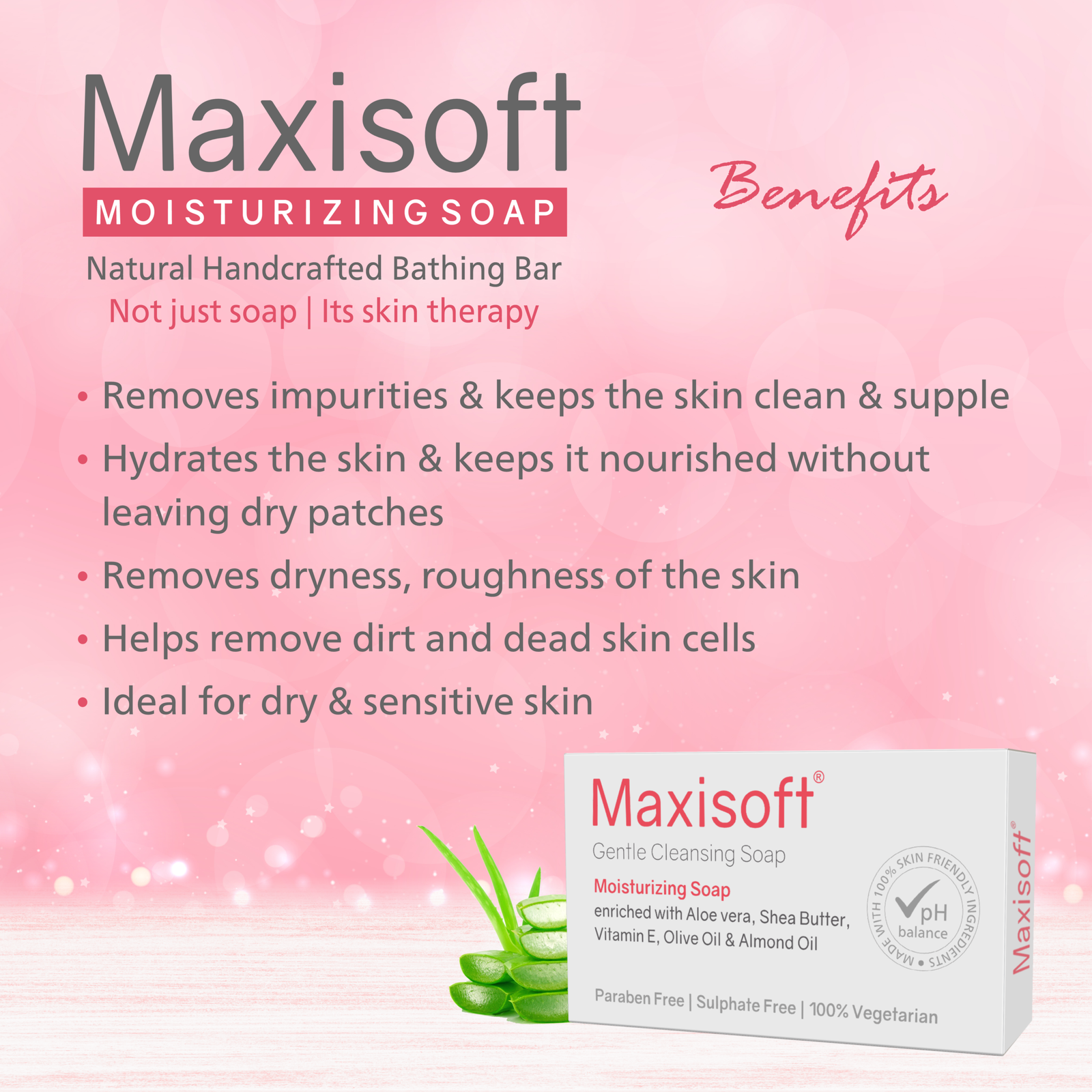 Maxisoft Gentle Cleansing Soap - Image 6