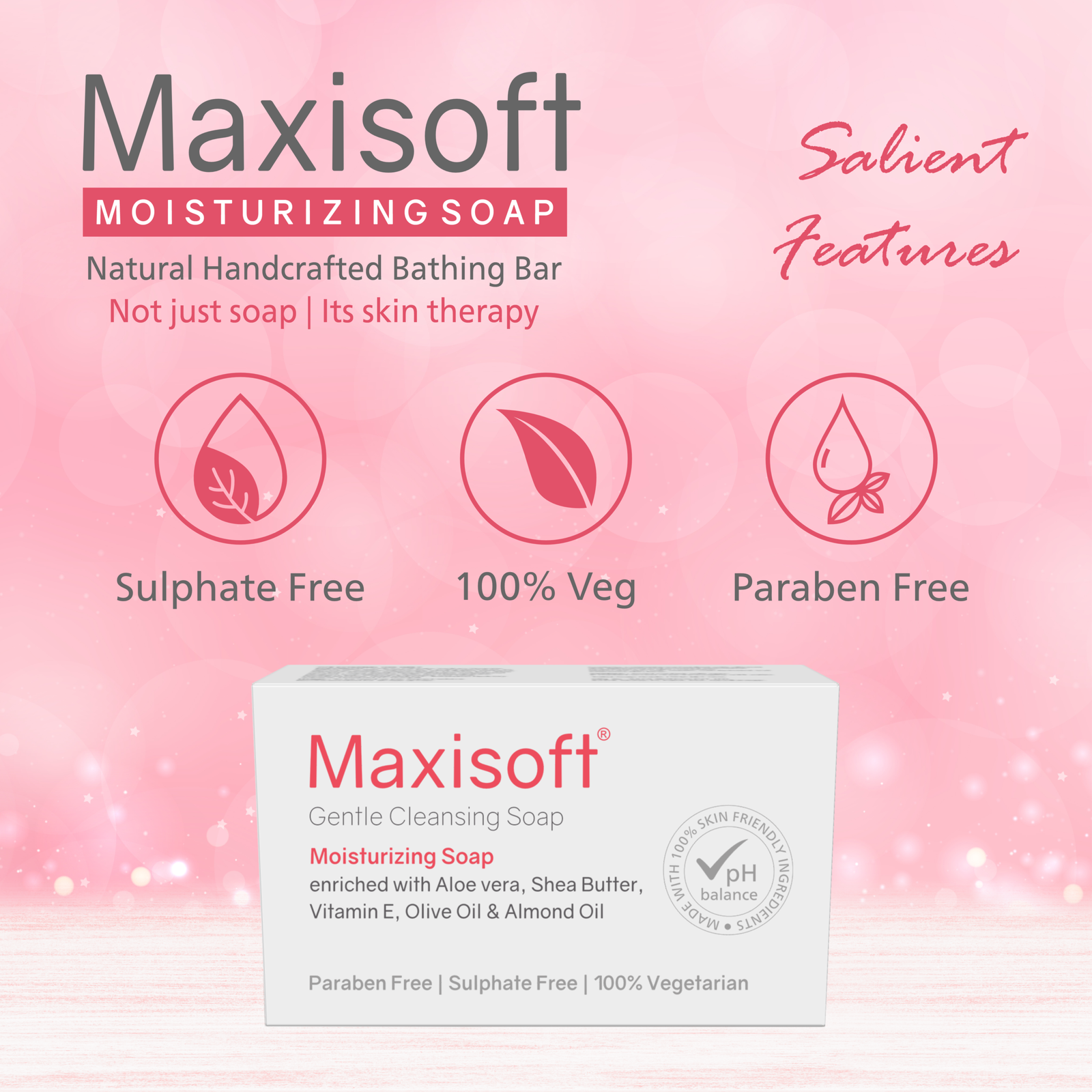 Maxisoft Gentle Cleansing Soap - Image 7