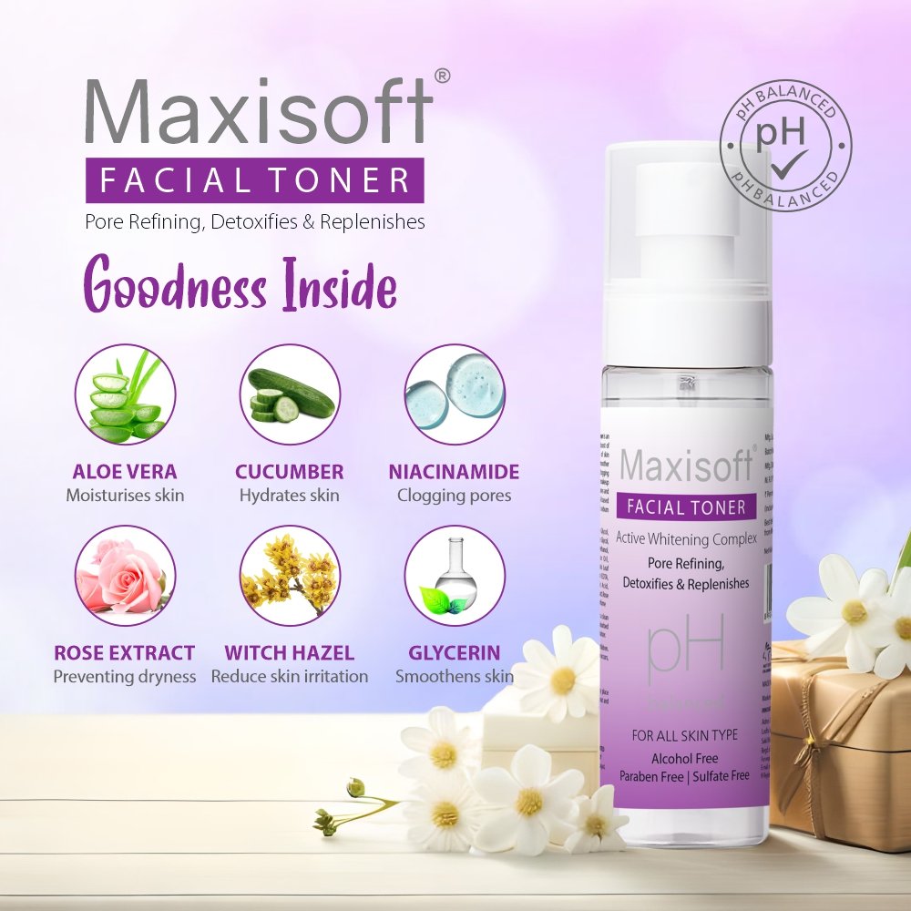 Maxisoft Pore Refining Facial Toner - Image 3