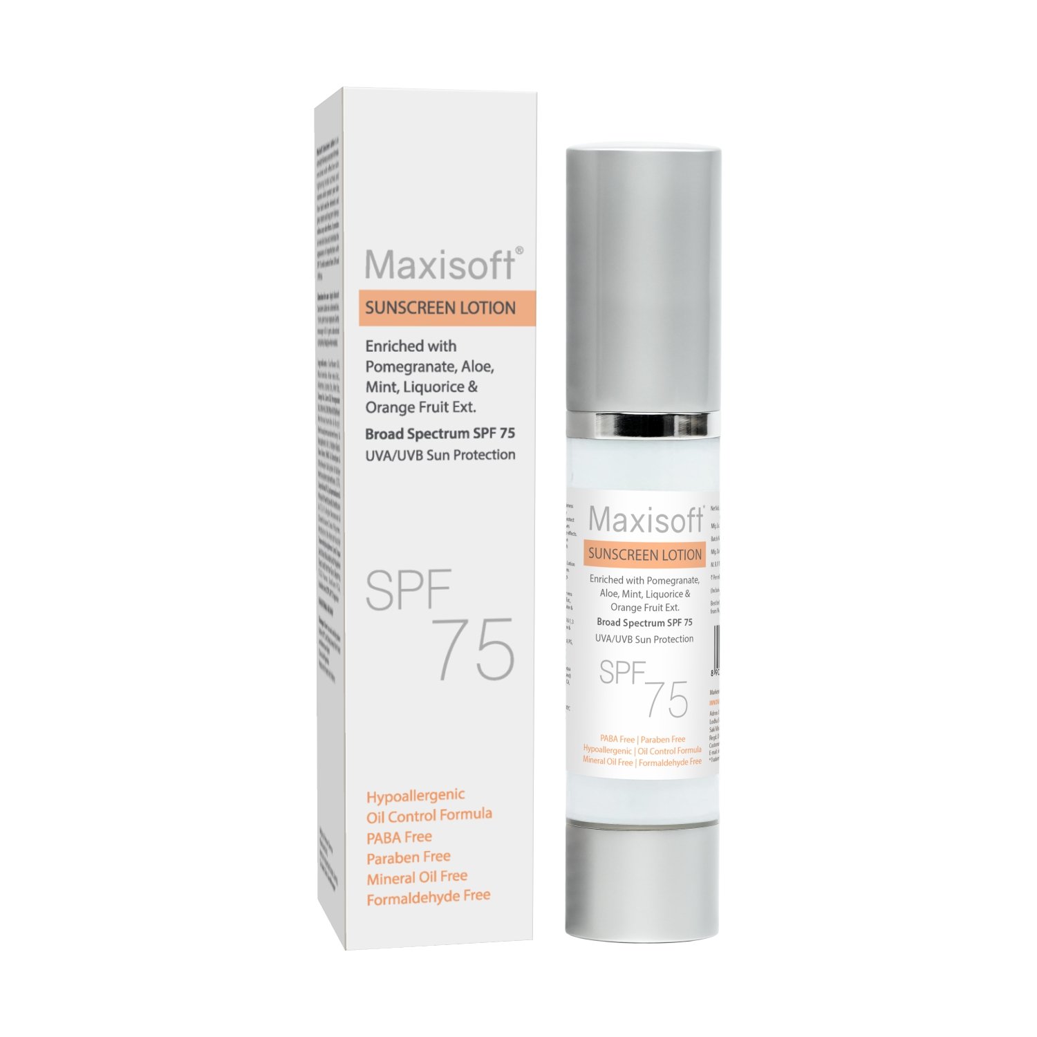 Maxisoft Sunscreen Lotion (SPF 75)