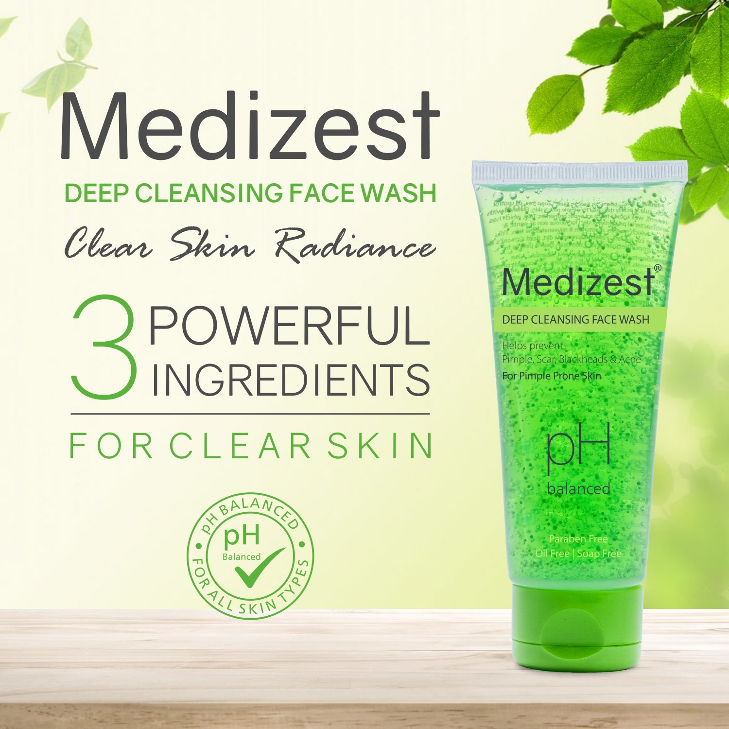 Medizest Deep Cleansing Face Wash - Image 2