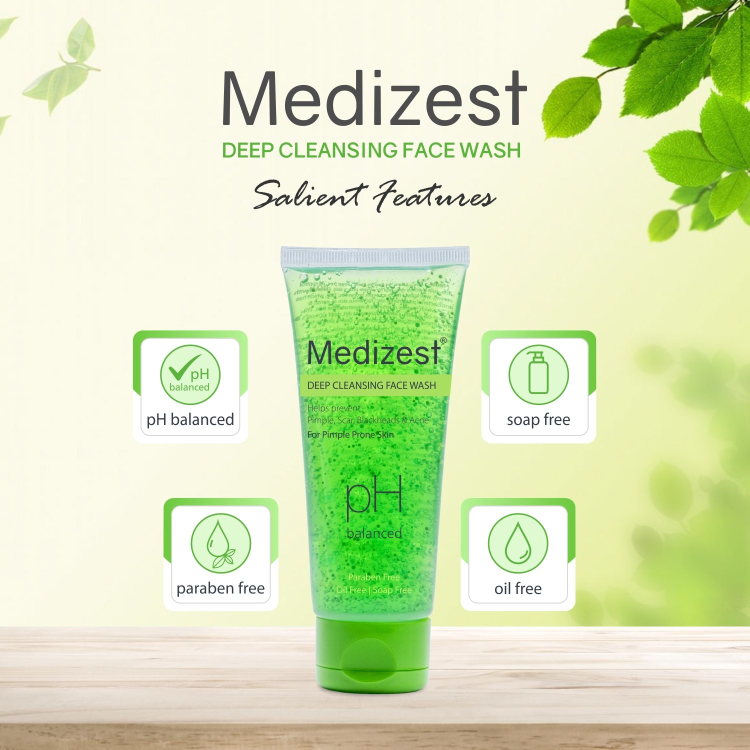 Medizest Deep Cleansing Face Wash - Image 5