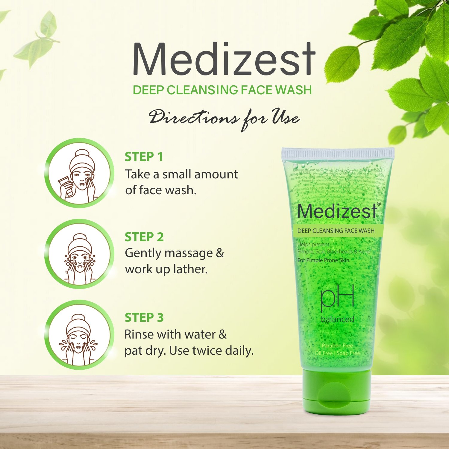 Medizest Deep Cleansing Face Wash - Image 6