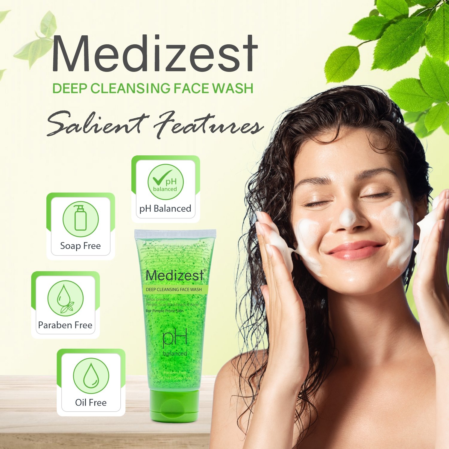 Medizest Deep Cleansing Face Wash - Image 7
