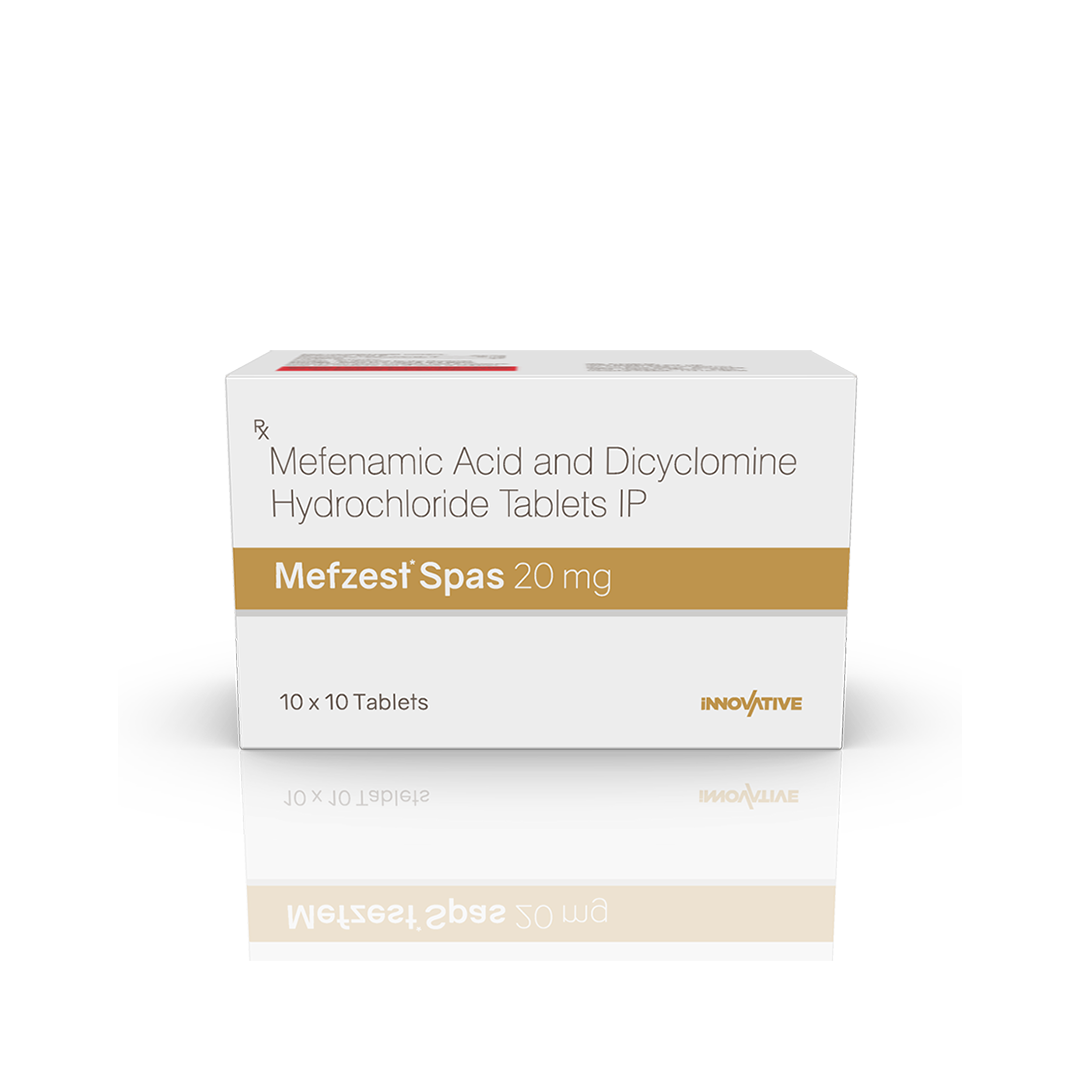 Mefzest Spas 20 Tablets