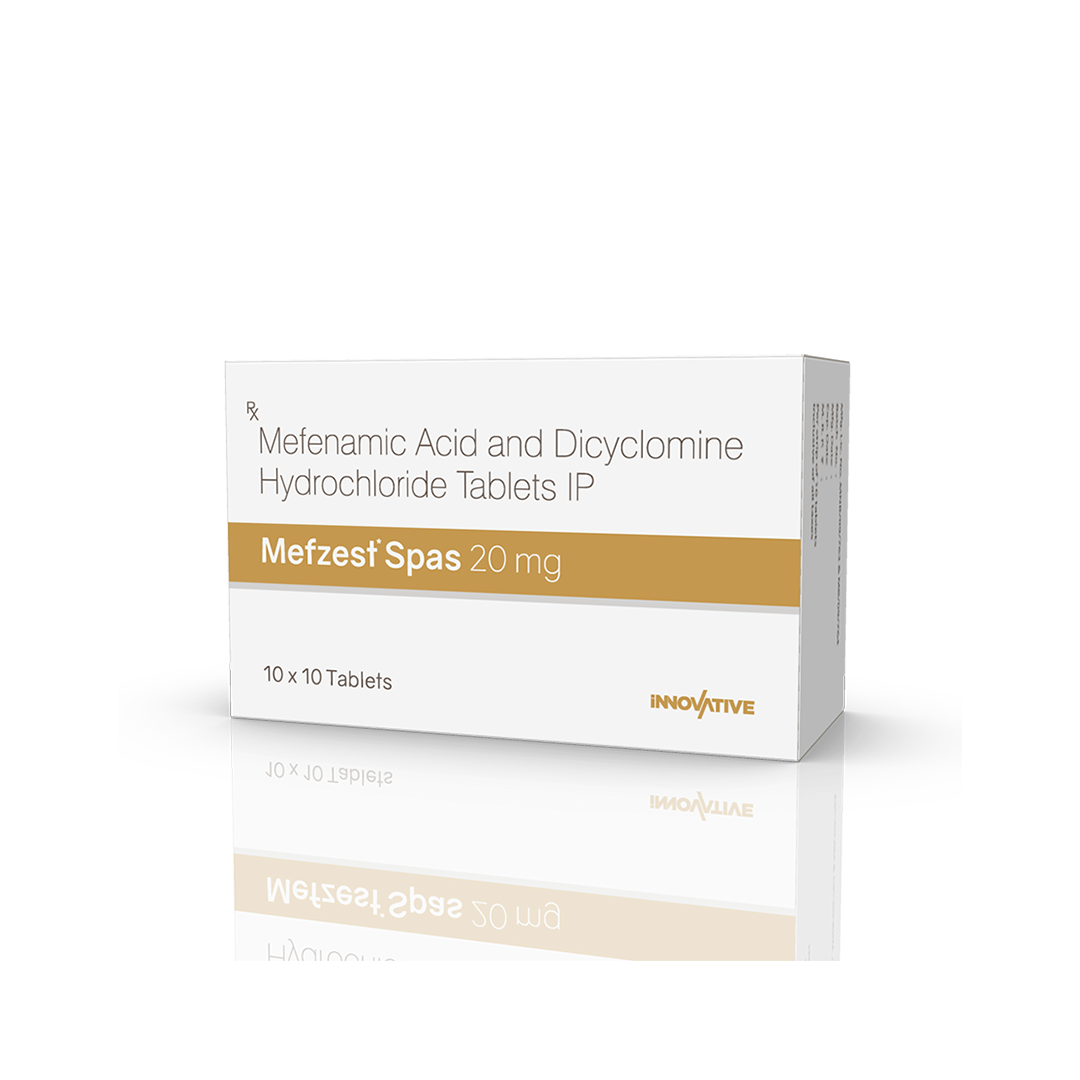 Mefzest Spas 20 Tablets - Image 2