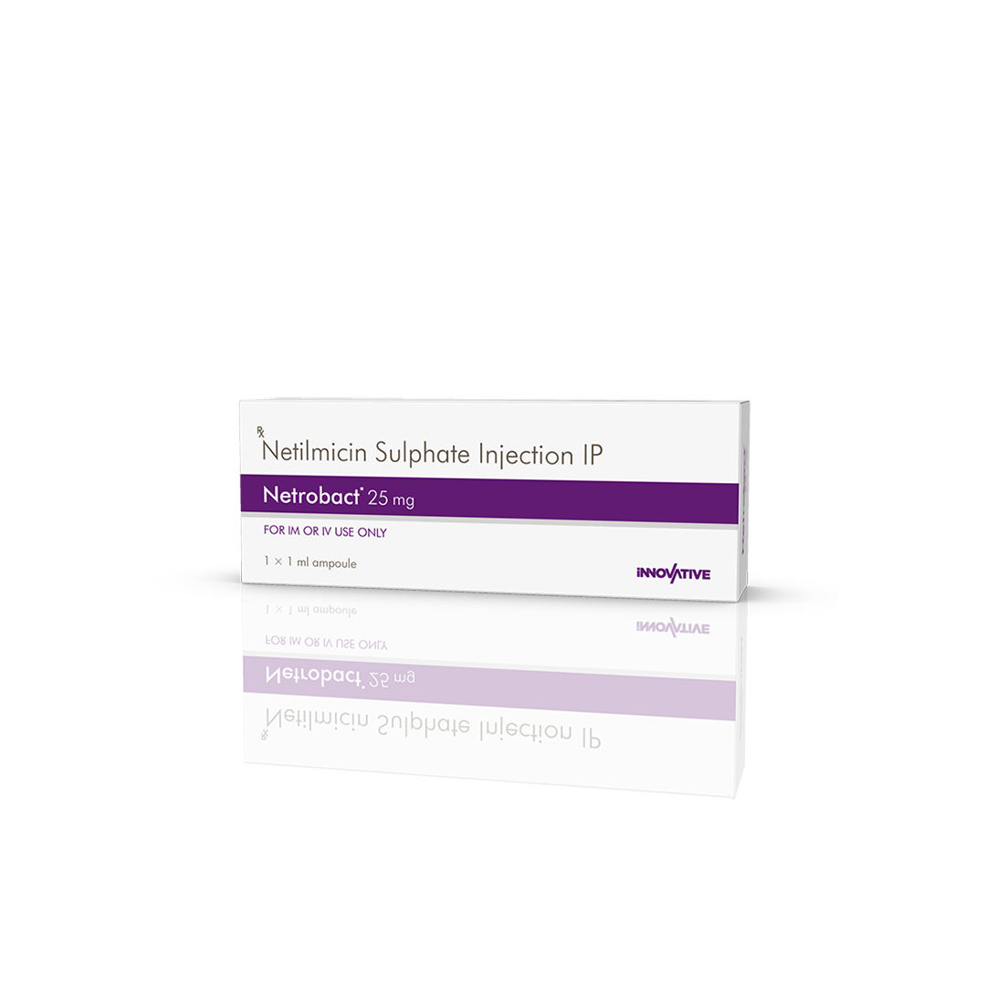 Netrobact 25 mg Injection - Image 3