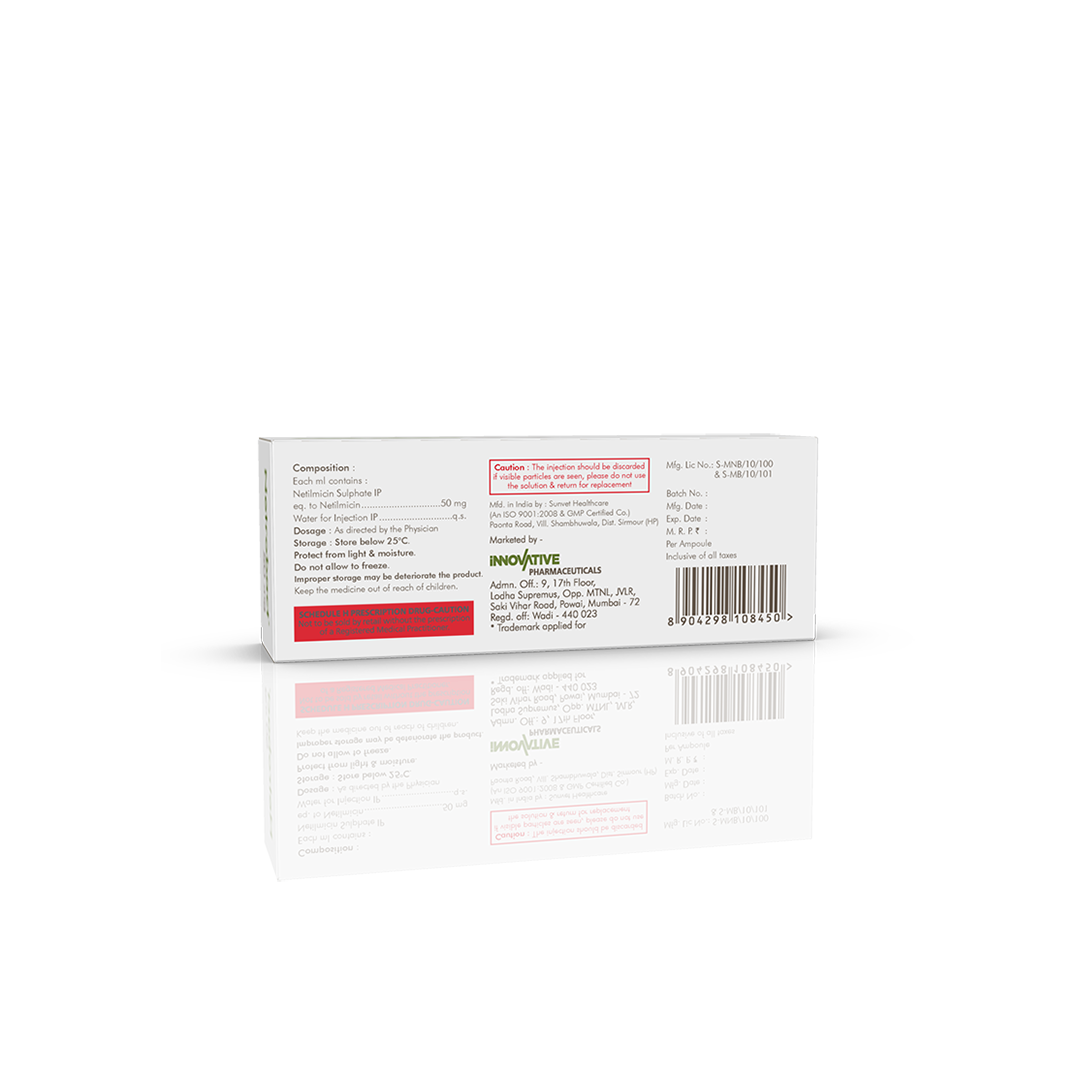 Netrobact 50 mg Injection - Image 4