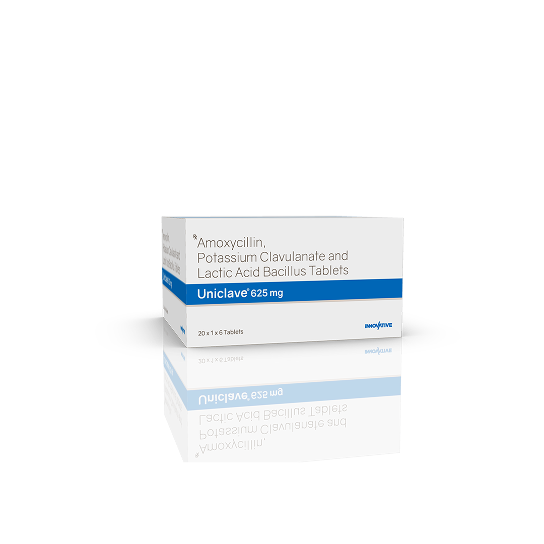 Uniclave 625 mg Tablets (1 x 6) - Image 2